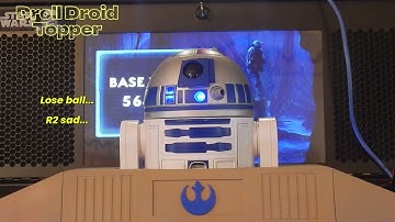 Droll Droid R2D2 Topper for Stern Star Wars Pinball