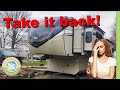 RV wrecked on delivery- dealer insists we keep it