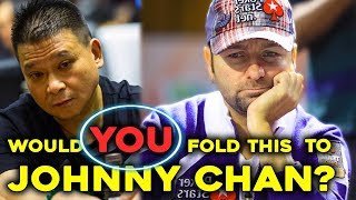 Poker After Dark hand vs Johnny Chan Would you fold?