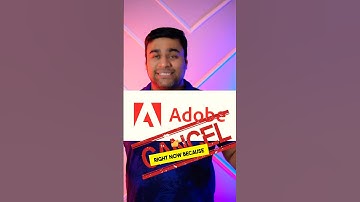 Cancel Your Adobe Subscription NOW ! #shorts