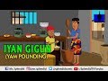 Iyan gigun yam pounding yoruba comedy skit