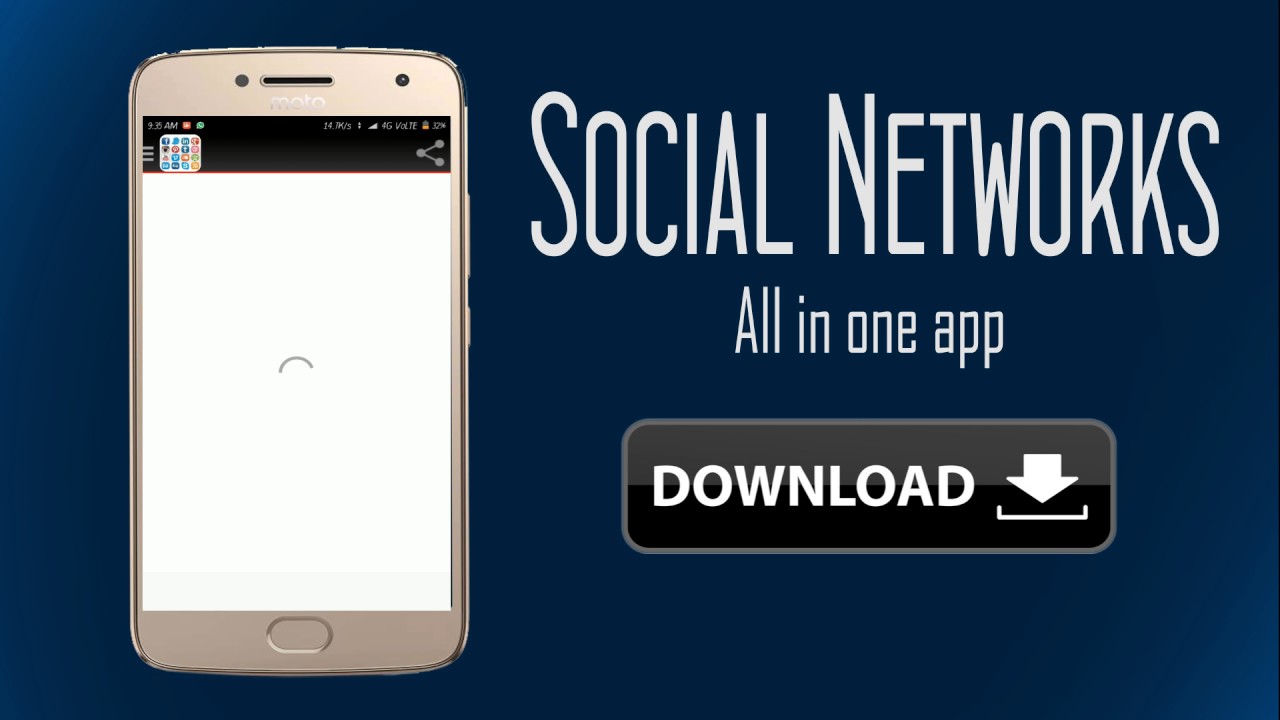 Social Networks - All in one app - Download Now
