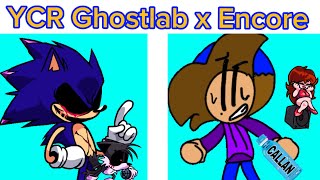 FNF You can't run GHOSTLAB x ENCORE But it's CallansWorld! | TEASER