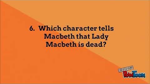 Macbeth Act 5 Scene 5 Quiz