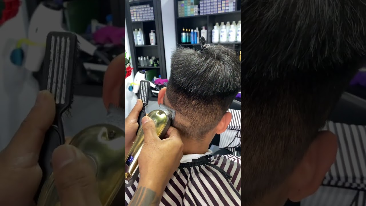 Skin Fade မွန်းမံလာတက်တဲ့ သင်တန်းသားရဲ့ ဖန်တီးမူ 💇‍♂️✂️✂️