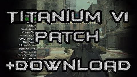 [PS3/MW2] 1.11 Titanium V1 + Download
