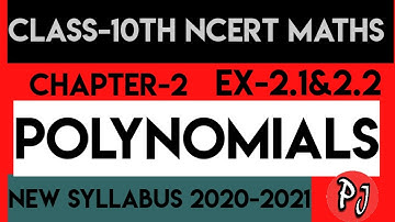 1|class 10th math chapter 2 polynomial ex-2.1or 2.2 according to new syllabus 2020-2021 easy method.
