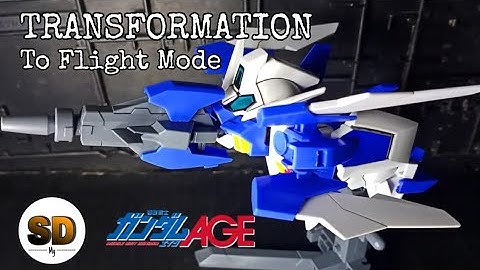 GUNDAM AGE 2 NORMAL TO FLIGHT MODE | TRANSFORMATION