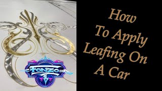 How To Silver Leaf On A Car, At Least What I Have Learned So Far