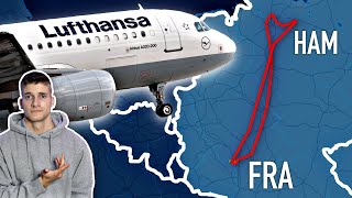Keine Landung möglich! Wegen Sturm von Frankfurt nach Frankfurt! AeroNewsGermany