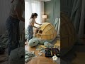 The Most Unexpected Relaxation Pod Ever! 🐢✨ #renovation #amazingdesigns #timelapse #shorts