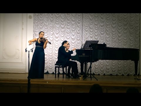 Camille Saint-Saëns. Introduction and Rondo Capriccioso, op.28. Maria Shalgina, Oleg Weinstein