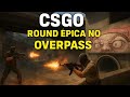 CS:GO | Jogada top no mapa Overpass contra bots