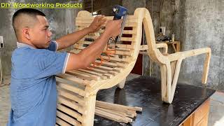 The Most Profitable Woodworking Projects You Can Build // Design A Chair That Combines With A Bed