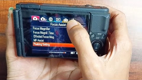 How to Reset Sony Zv1 | How to reset sony camera