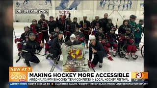 Peoria's One Step Beyond helping those with special needs learn hockey