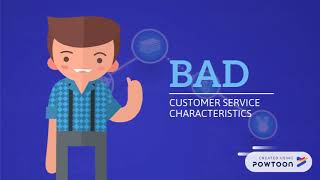 good & bad customer service