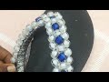 Beading series. S01E06. Beaded slippers design. DIY beaded flip flop tutorials