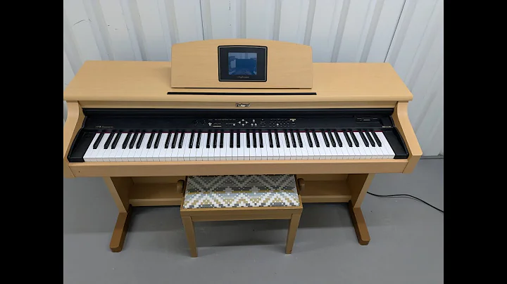 Roland HPi-5 Digital Interactive Piano with LCD screen built in stock # 24624