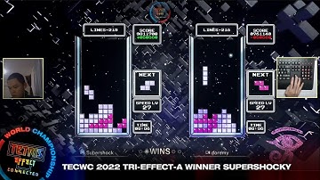 Tri-Effect-A 2022 Finals Winner Announcement: Supershocky | Tetris Effect: Connected