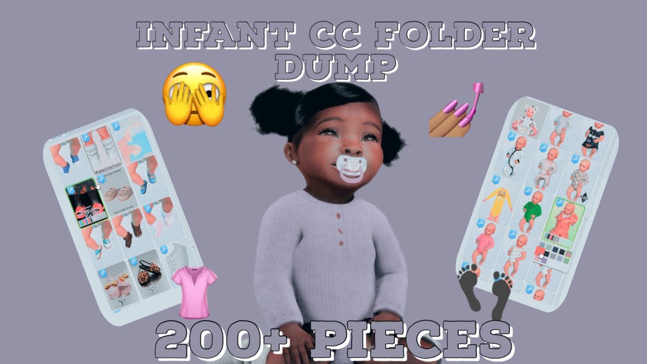 Infant CC Dump🫧👣🫣 (200 + Pieces Included) A Thank You for the Support