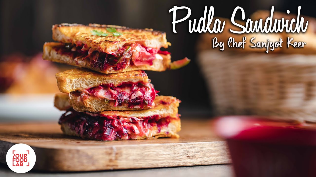 ⁣Pudla Sandwich Recipe | Chef Sanjyot Keer | #StayHome #WithMe