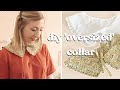 DIY 'Oversized' Collar | Two Ways!