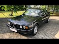 1992 BMW 525i E34 | 24V VANOS | START UP | EXTERIOR | INTERIOR | POV TEST DRIVE