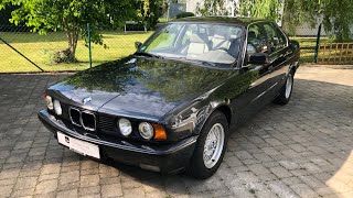 1992 BMW 525i E34 | 24V VANOS | START UP | EXTERIOR | INTERIOR | POV TEST DRIVE