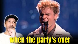 Aiden Ross - when the party's over (Billie Eilish Cover) | The Voice Knockouts | ZuluModo REACTION