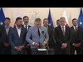 TK premiéra SR R. Fica Téma: Výzva na odstúpenie generálneho prokurátora SR M. Žilinku