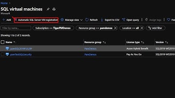 Automate management with the SQL Server IaaS Agent extension