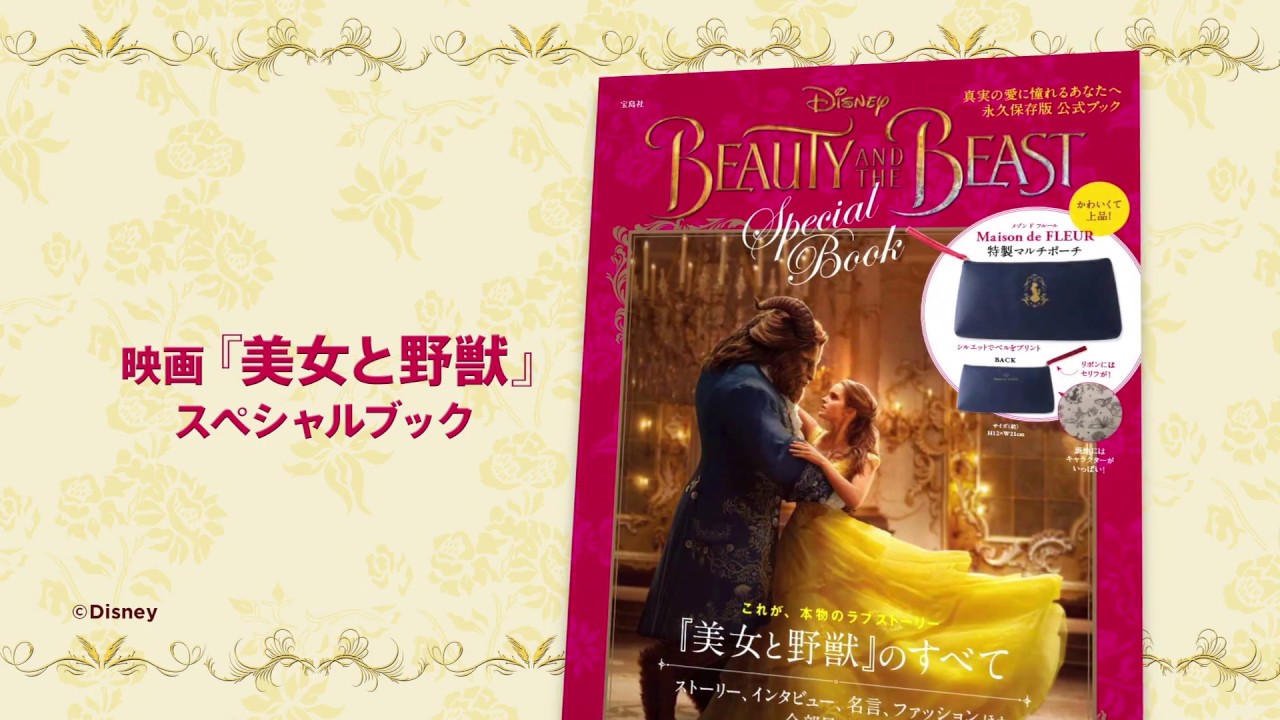 Disney Beauty And The Beast Special Book Tvcm Youtube