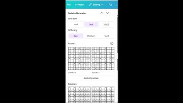 Sudoku Generator #day8challenge #digitalmahila #canvaapps #sudokugenerator #kiranmAI videos