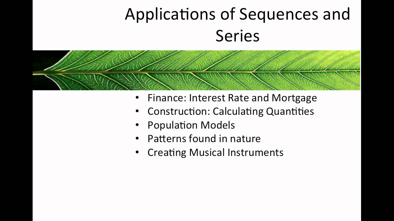 Introduction Video to Sequences and Series - YouTube