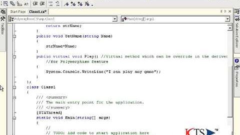 Polymorphism Concept using C#.NET|OOPs concepts|C#.NET Video Tutorial|C#.NET Programming