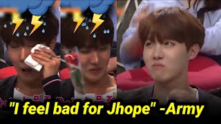 Jhope cried because of a girl who embarrassed him during the show