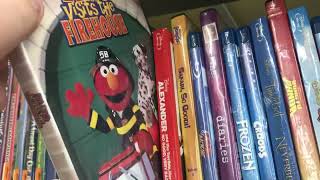 Elmo DVDs in Goodwill