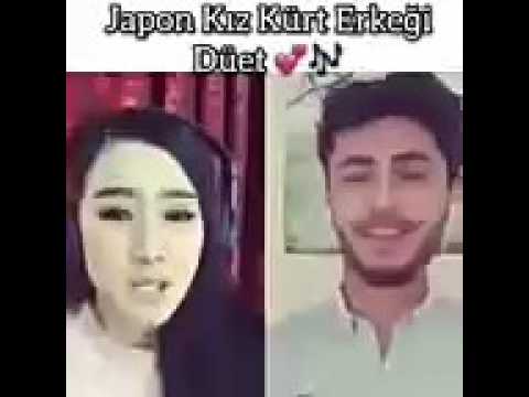 Japon kız-kürt erkeği düet