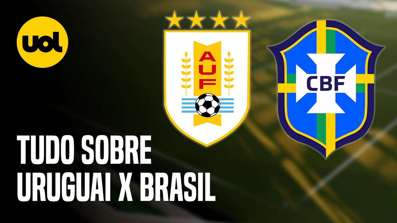 Uruguai x Brasil: onde assistir, horário e escalações do jogo das