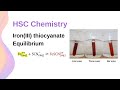 Iron(III) Thiocyanate Equilibrium // HSC Chemistry