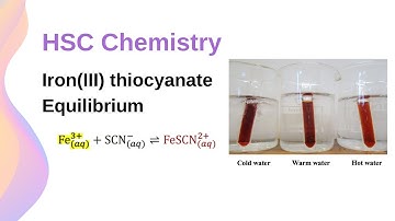 Iron(III) Thiocyanate Equilibrium // HSC Chemistry