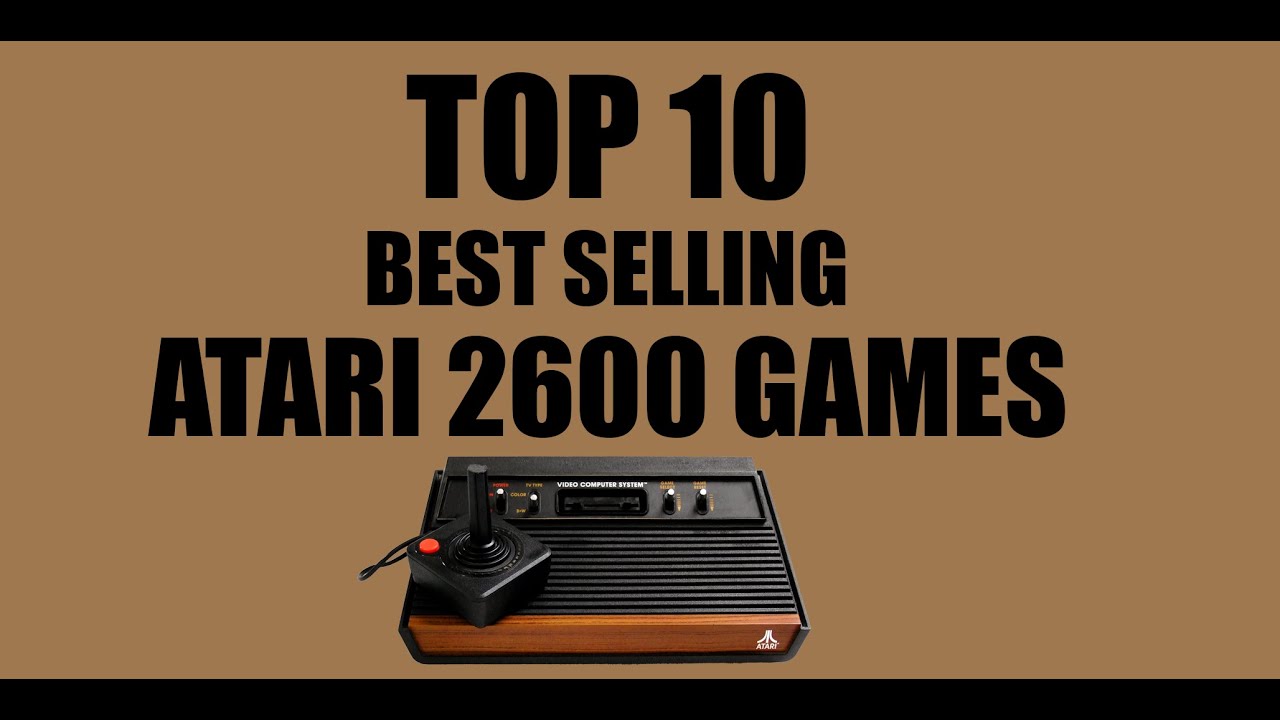 top selling atari 2600 games