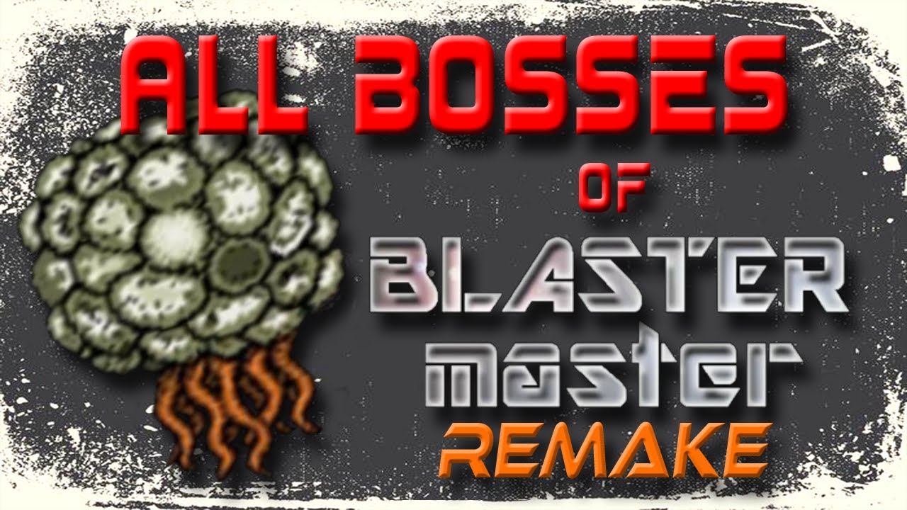 Blaster Master Remake PC All Bosses YouTube