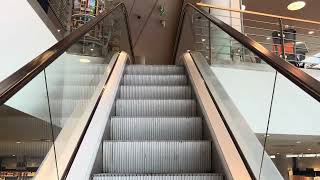 Erfurt, Germany. 2X Otis Escalator Ride At Hugendubel Bookstore - City Centre - Anger