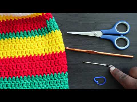 How to Crochet a Rasta Tam / EASY Men&rsquo;s Crochet Hat Tutorial