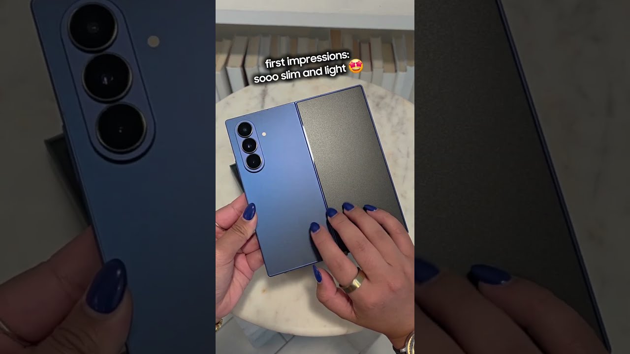 Galaxy Z Fold7 Unboxing