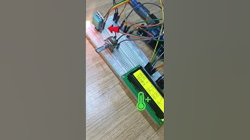 DHT11 sensor with Arduino uno#arduino #shorts