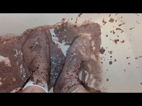 Messy White Socks Crushing Milk And Trix Cereal!