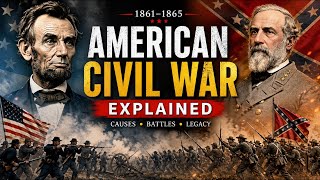 The American Civil War Explained (1861–1865) | Full Documentary History